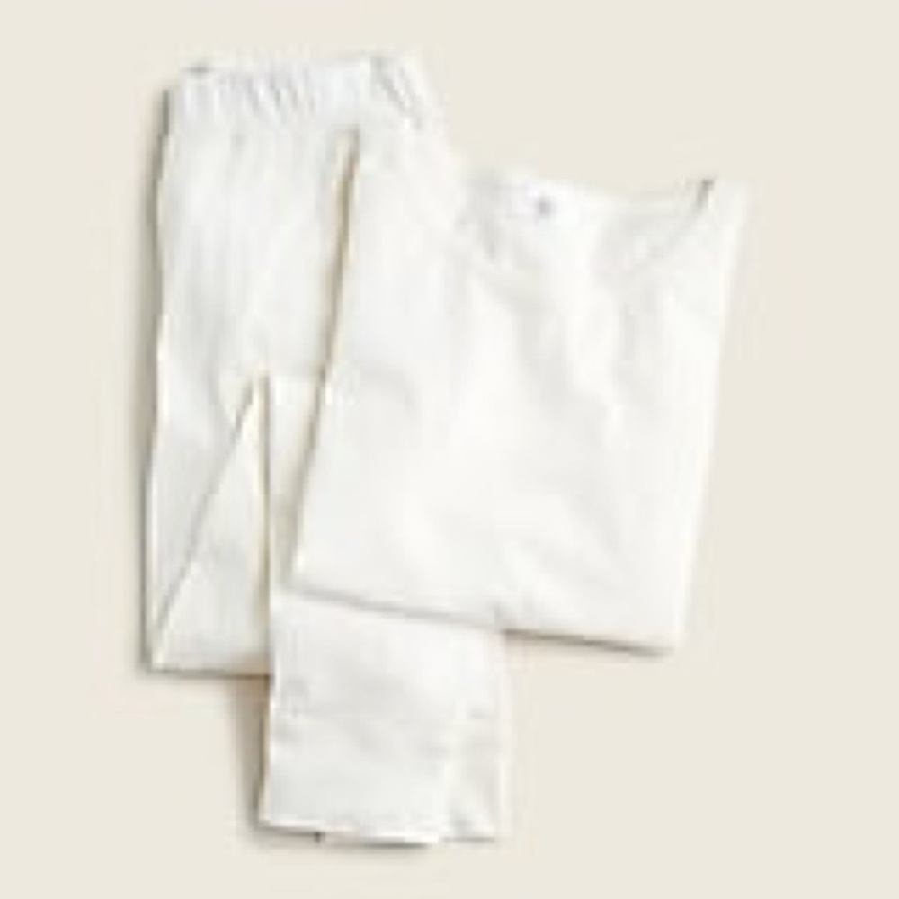 Skin X J Crew pajama set